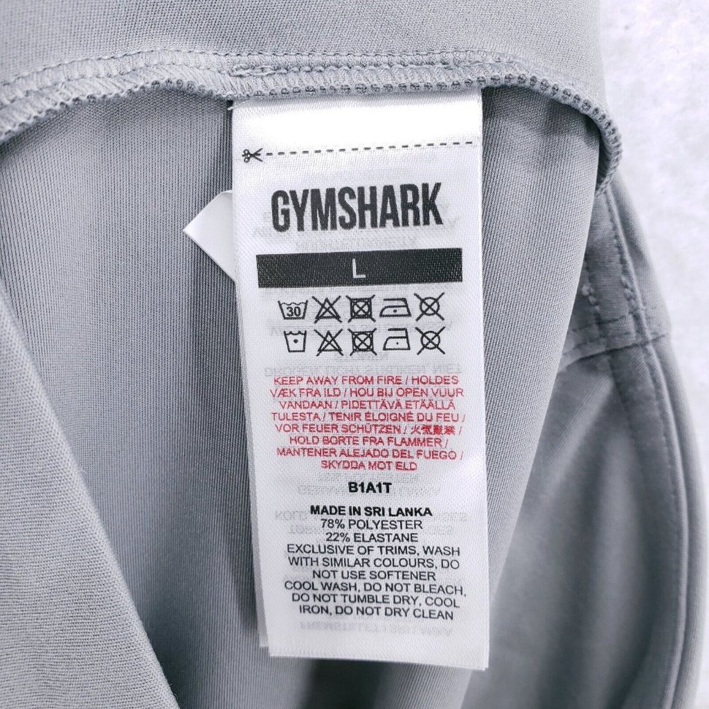 NEW GYMSHARK Training Legging Light Gray MEDIUM and LARGE - Picture 6 of 7